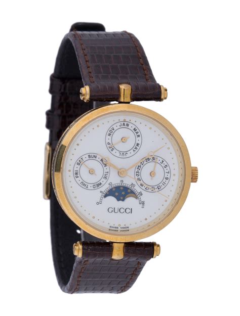 gucci moonphase watch ladies